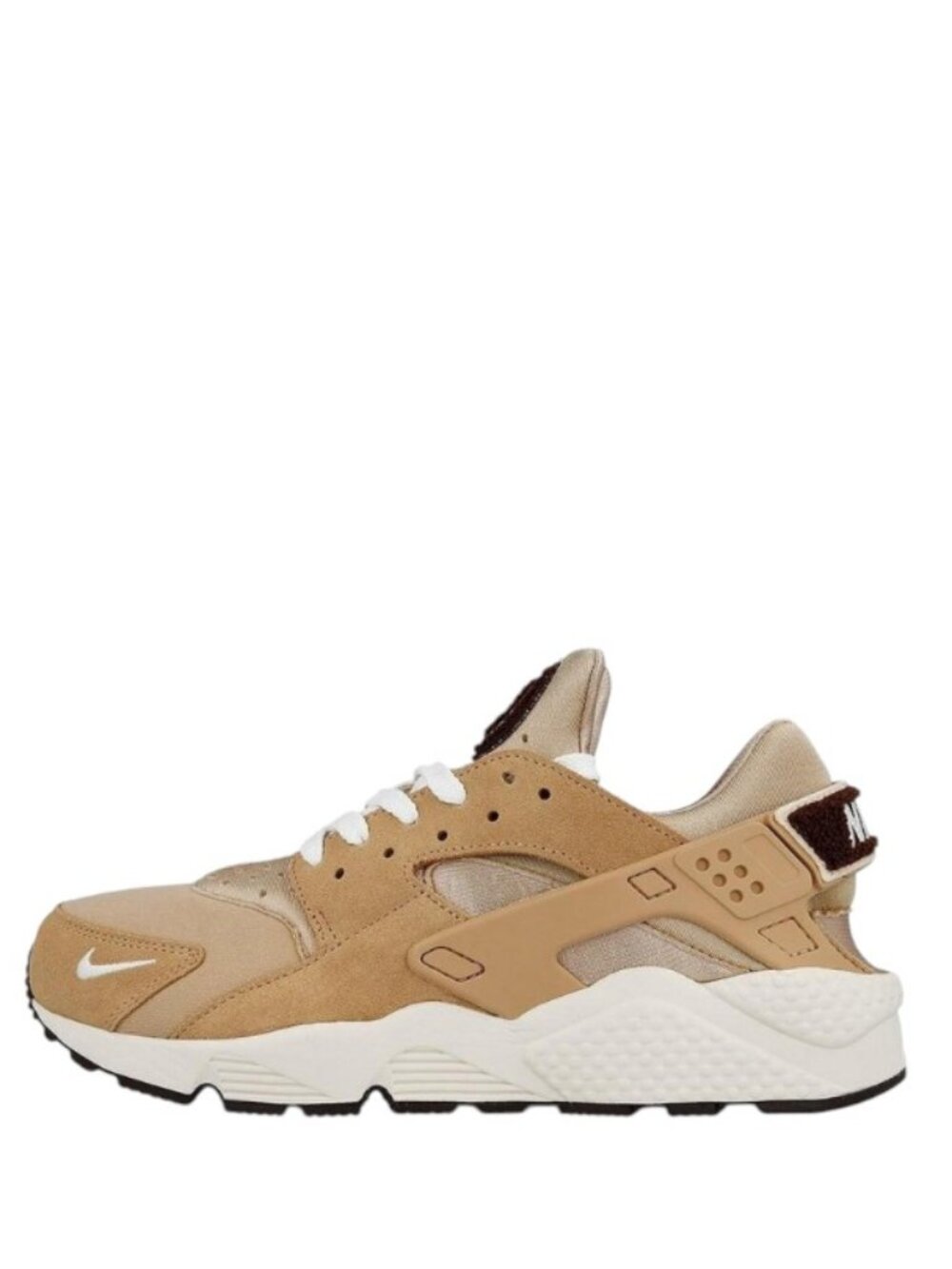 Nike Men's Desert Beige Air Huarache Run Premium Athletic Sneaker Size 13